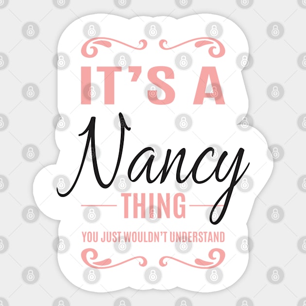 Nancy Sticker by C_ceconello